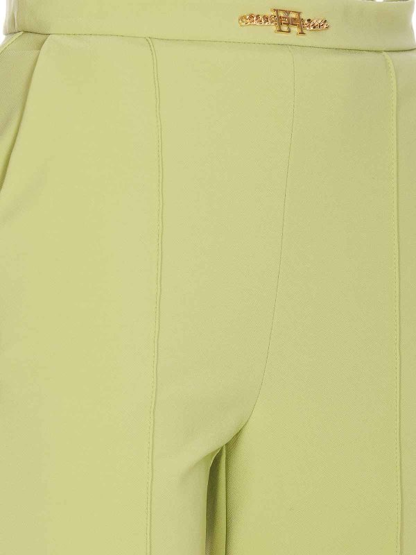 The Best Shops ELISABETTA FRANCHI: カジュアルトラウザー - カジュアルパンツ - 緑