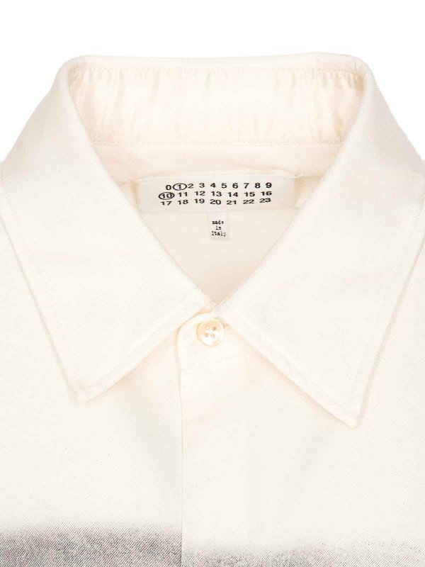 シャツ - 黒 shop online: Maison Margiela