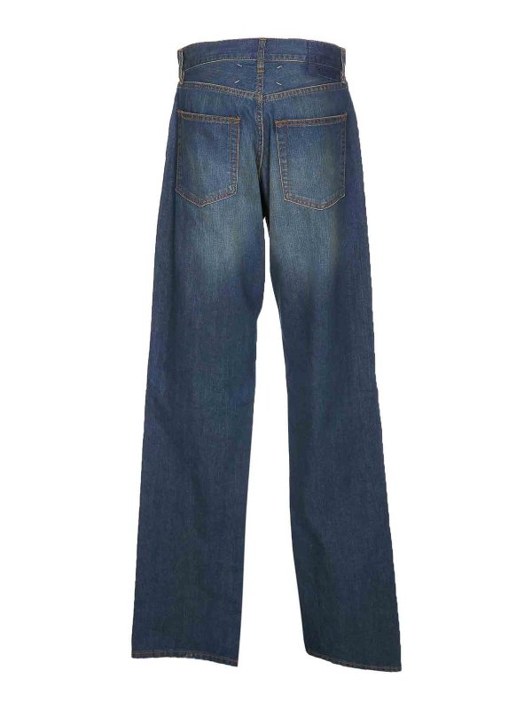 Maison Margiela: ストレートジーンズ online - ストレートジーンズ - ブルー