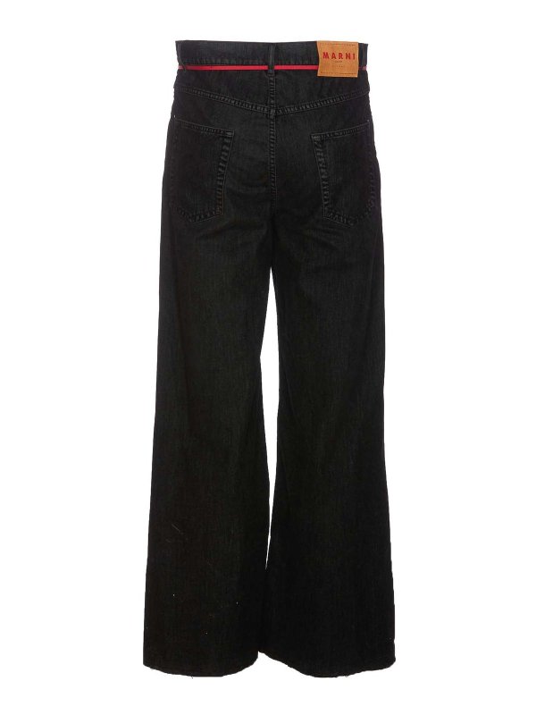 Marni: Jeans Rectos online - Vaqueros Rectos - Negro