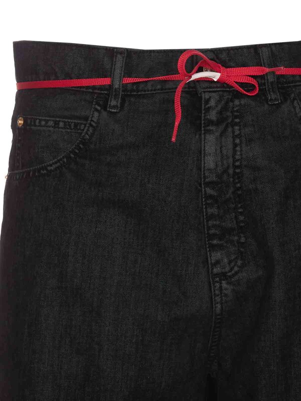 Vaqueros Rectos - Negro shop online: Marni