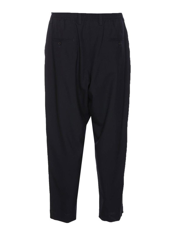 Marni: Pantalons casual online - Pantalons Décontractés - Bleu