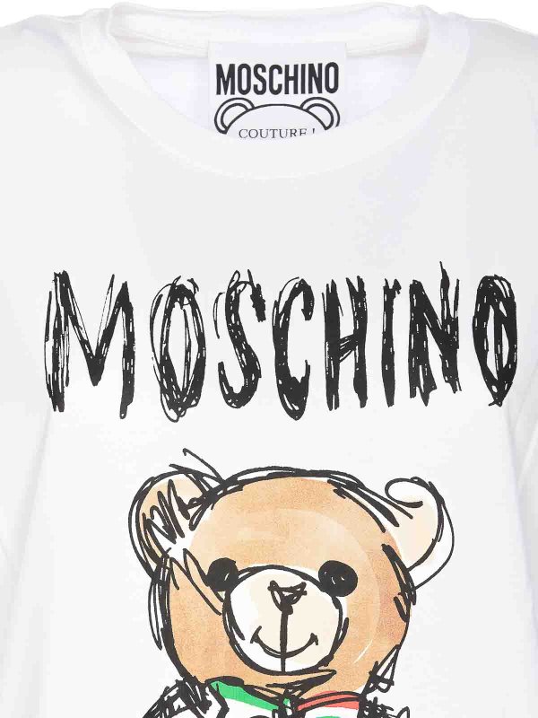 T-Shirt - Blanc shop online: MOSCHINO