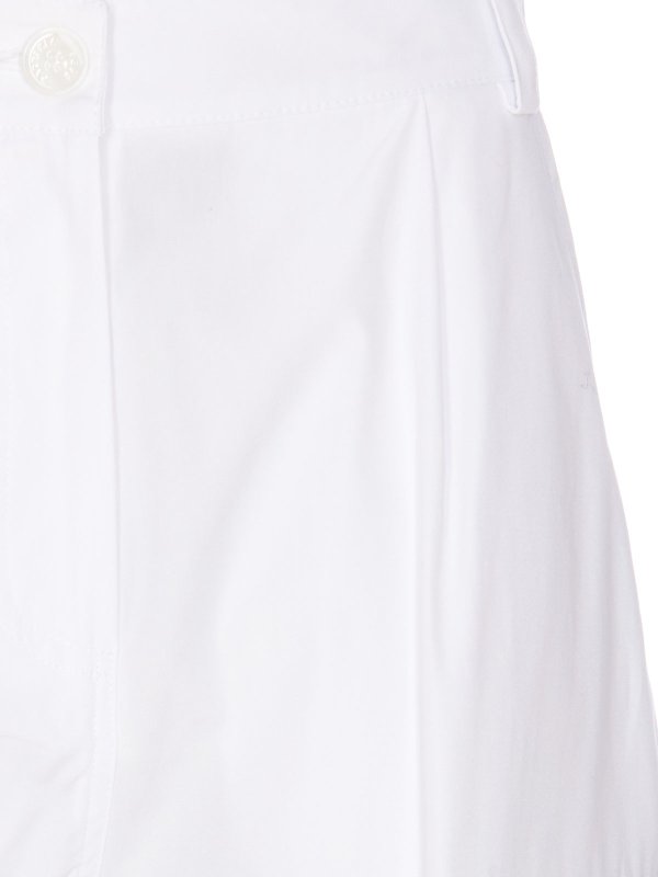 カジュアルパンツ - 白 shop online: PATRIZIA PEPE