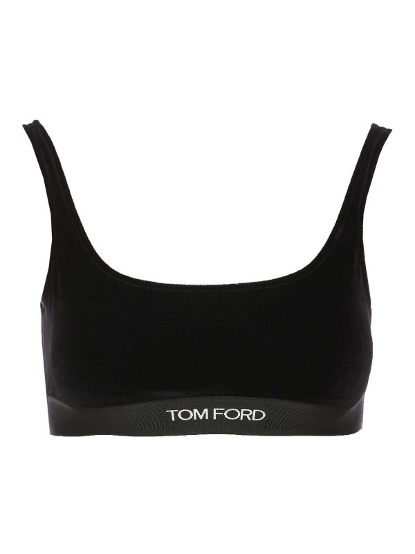 TOM FORD: Tops und Tank Tops - Top - Schwarz