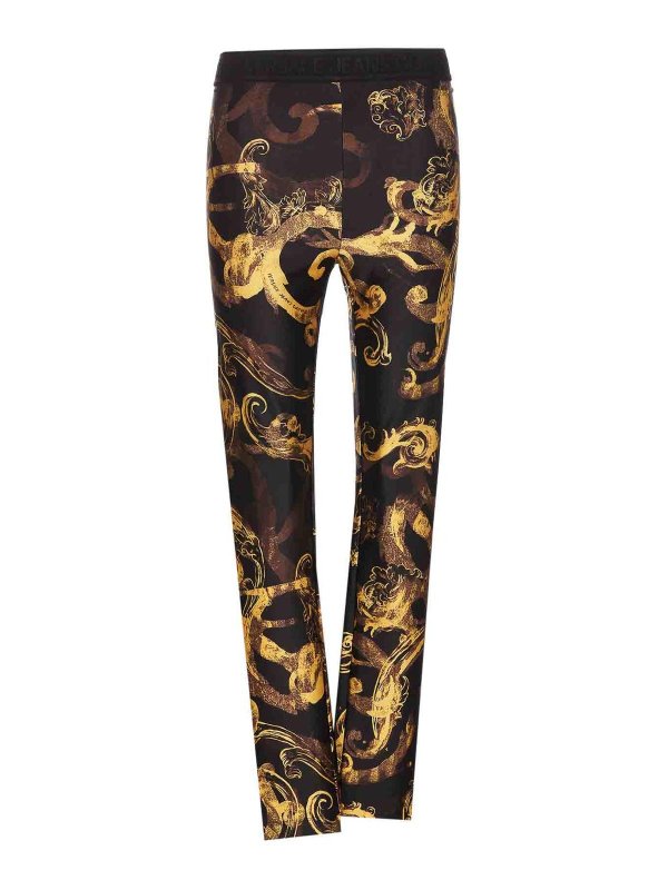 Versace Jeans Couture: Leggings - Leggings - Noir