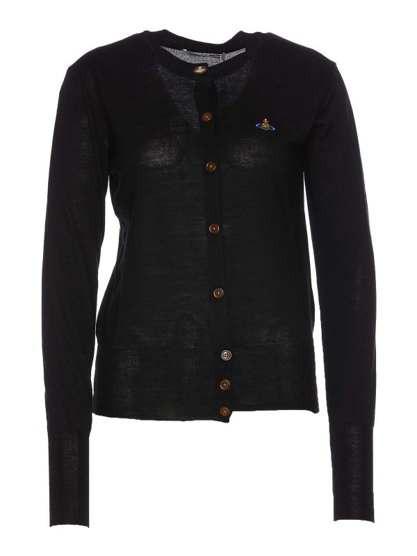VIVIENNE WESTWOOD: Cardigans - Cardigan - Noir