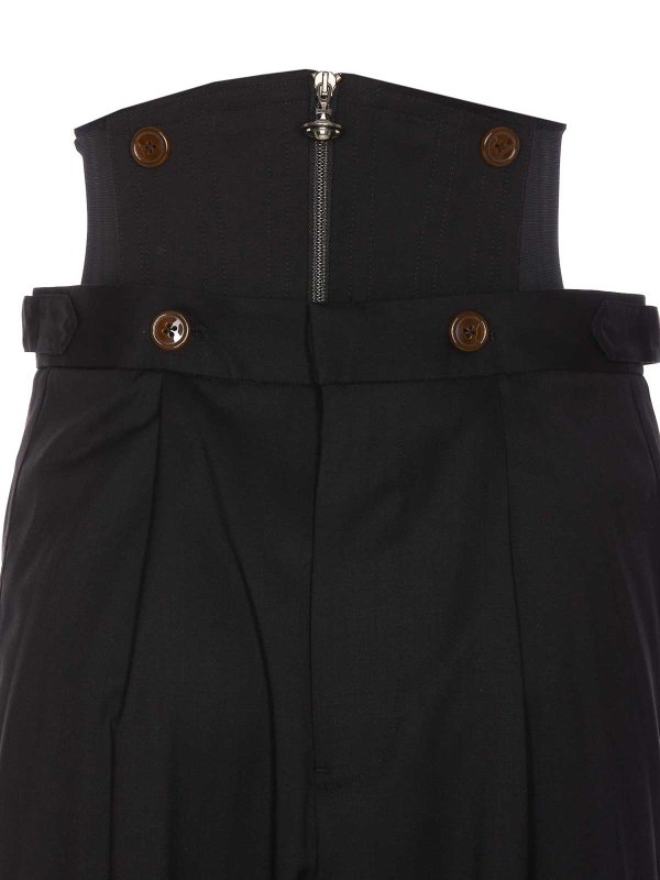 The Best Shops VIVIENNE WESTWOOD: カジュアルトラウザー - カジュアルパンツ - 黒