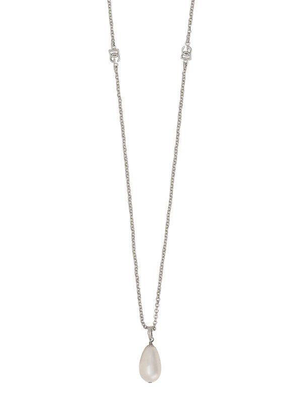 DOLCE & GABBANA: Necklaces & Chokers online - Dg logo necklace