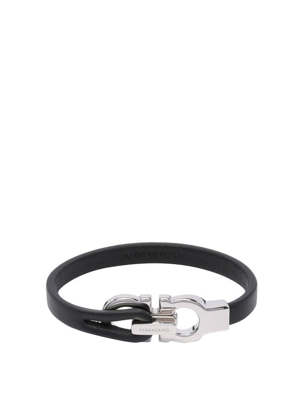 FERRAGAMO: Armbänder und Armkettchen - Armband - Schwarz