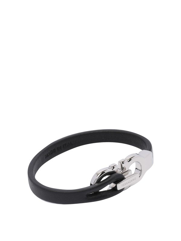 FERRAGAMO: Armbänder und Armkettchen online - Armband - Schwarz