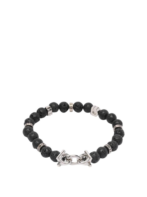 FERRAGAMO: Armbänder und Armkettchen online - Armband - Schwarz