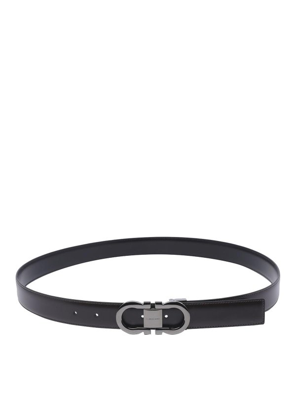 FERRAGAMO: Cinturones - Cinturón - Negro