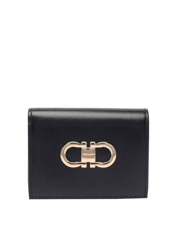 SALVATORE FERRAGAMO: 財布＆ポーチ - 財布 - 黒