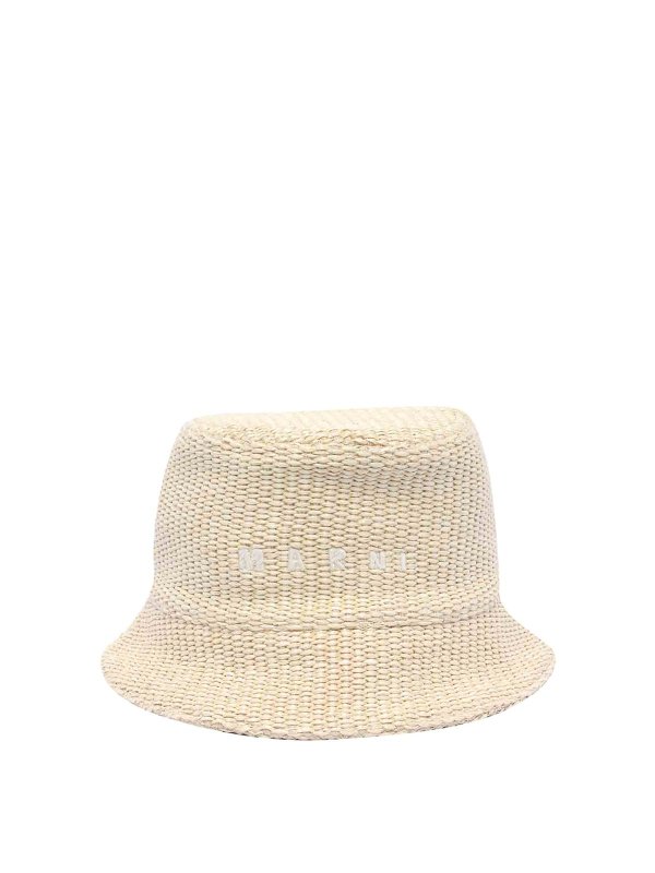 Marni: Sombreros - Sombrero - Blanco