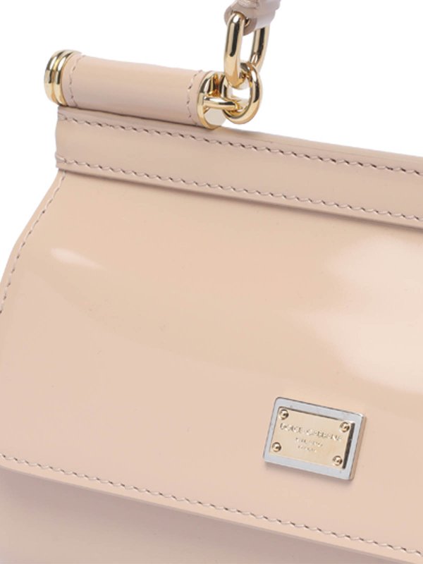 トートバッグ - ヌードカラー shop online: DOLCE & GABBANA