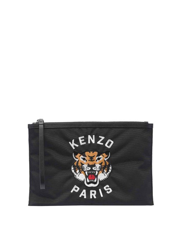 KENZO: Clutch - Pochette - Noir