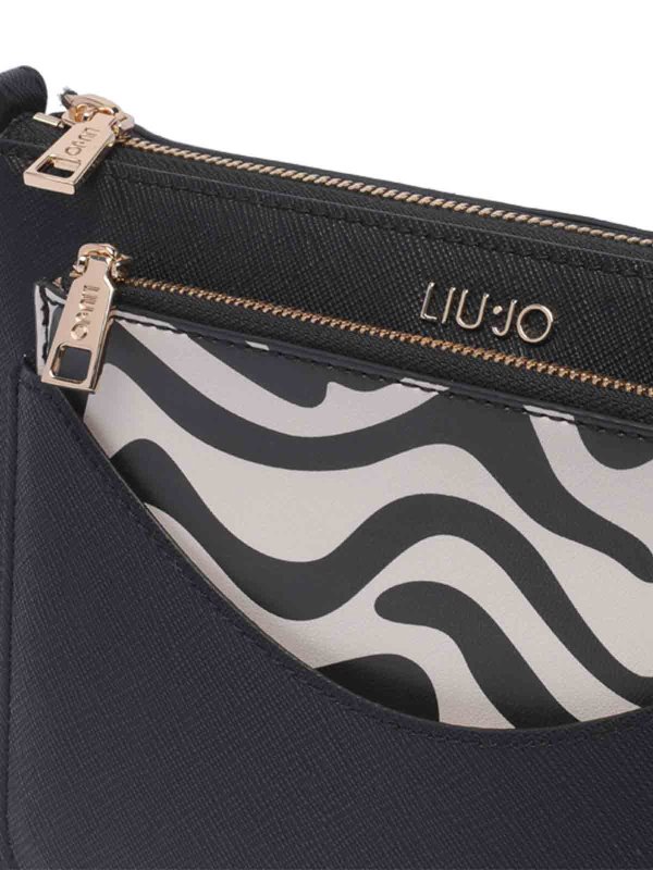 ショルダーバッグ・ポシェット LIU JO Woman Crossbody bags Black AA4244E0087 22222 Medium quilted crossbody bag colour black | Liu Jo