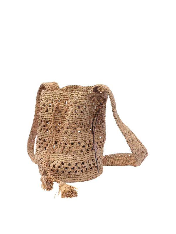 MANEBI: Bolsos Saco online - Bolso Saco - Marrón