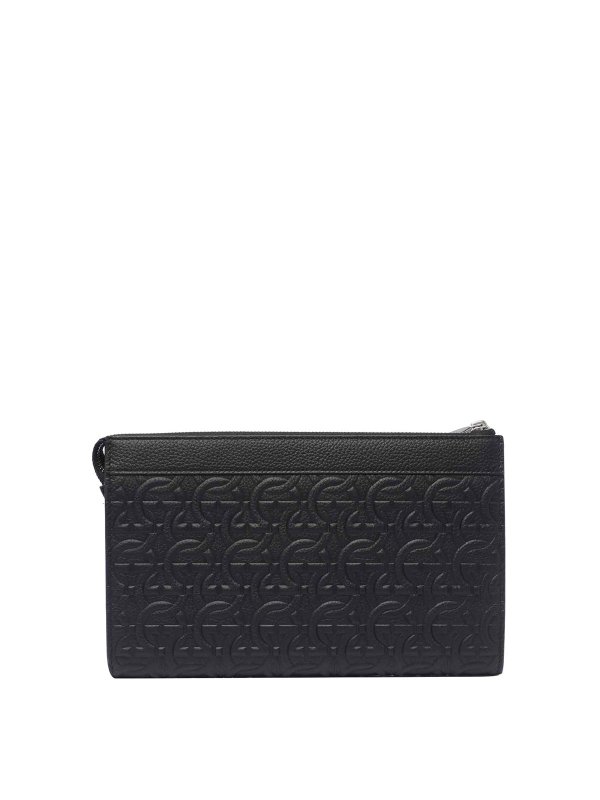 The Best Shops SALVATORE FERRAGAMO: Bolso clutch - Bolso Clutch - Negro