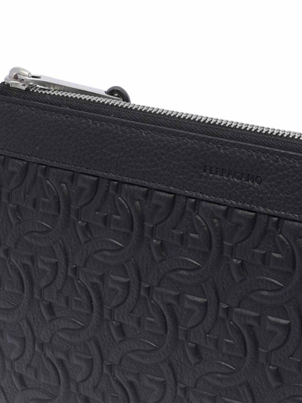 Bolso Clutch - Negro shop online: SALVATORE FERRAGAMO