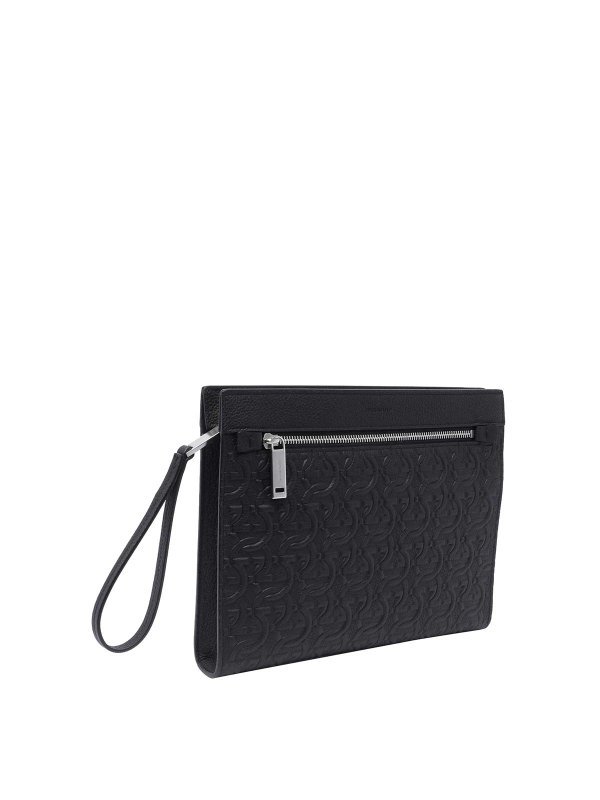 SALVATORE FERRAGAMO: pochette online - Pochette Gancini