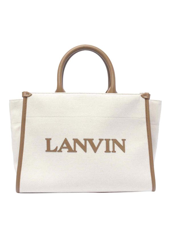 LANVIN: トートバッグ - トートバッグ - ベージュ