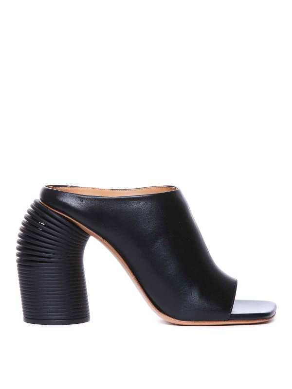 OFF-WHITE: Mules - Mules - Noir