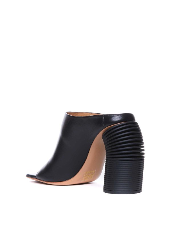 The Best Shops OFF-WHITE: Mules - Mules - Noir