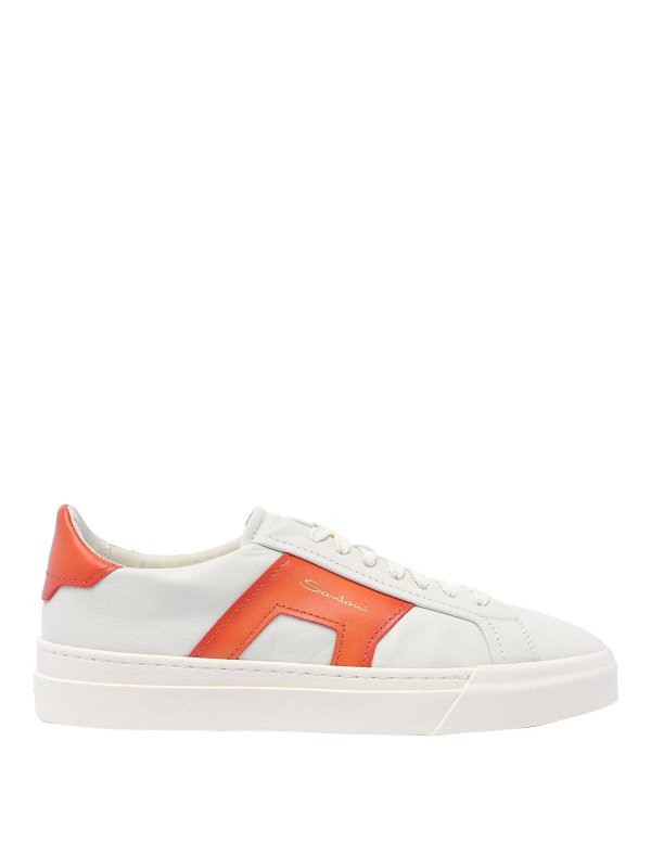 SANTONI: スニーカー - スニーカー - 白