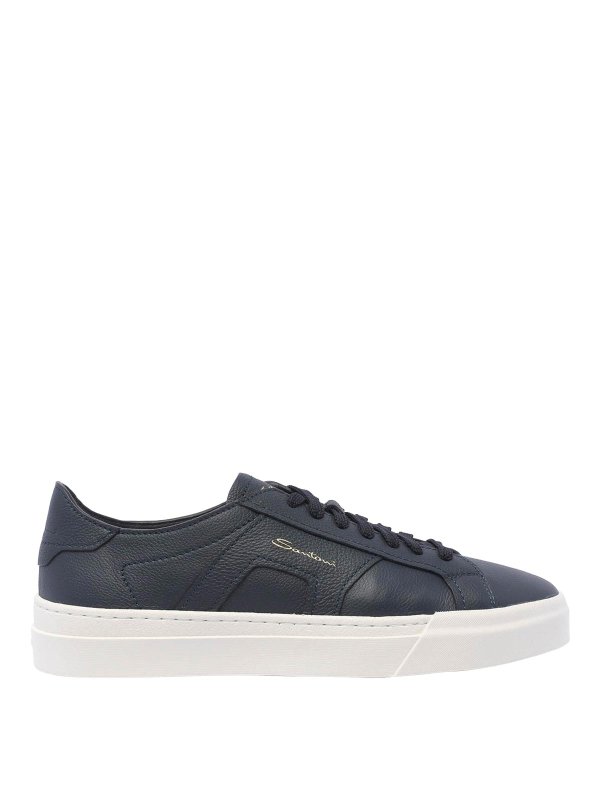 SANTONI: Sneaker - Sneaker - Blau