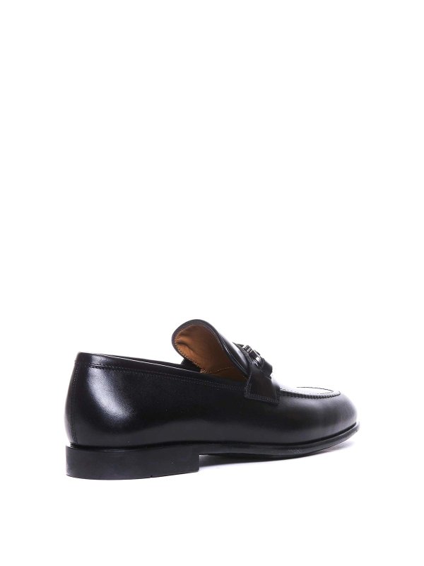 SALVATORE FERRAGAMO: Mokassins und Slippers online - Mokassins - Schwarz