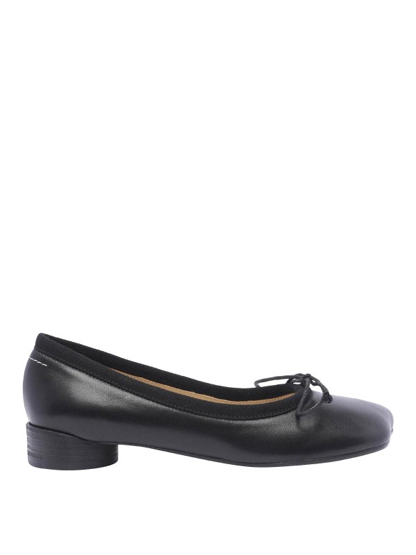 【関税＆送料込み】Mm6 Maison Margiela 'Anatomic' Black Lea Mm6 By Maison Margiela Anatomic Black Leather Ankle Boot