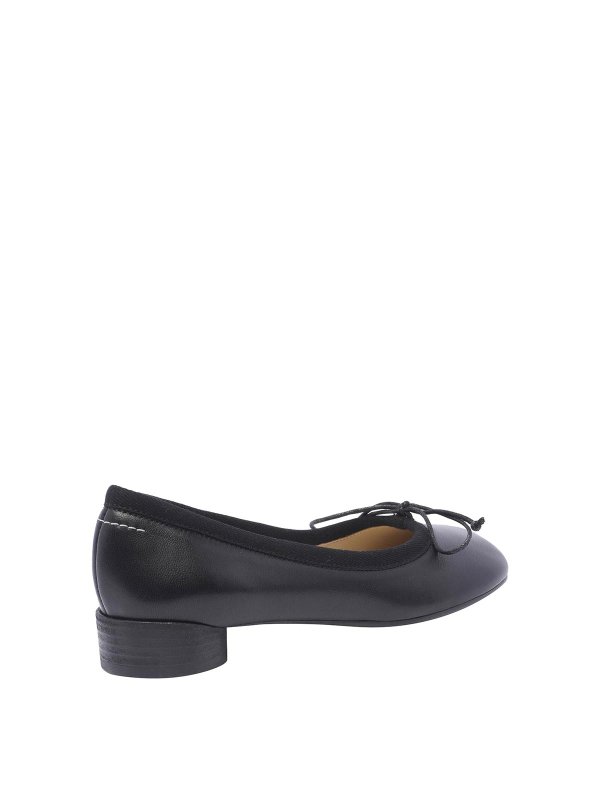 The Best Shops MM6 MAISON MARGIELA: Bailarinas - Bailarinas - Negro
