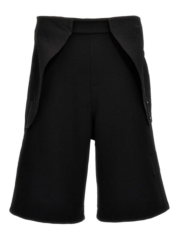 A-COLD-WALL*: Trousers Shorts - Overlay Cargo Bermuda Shorts