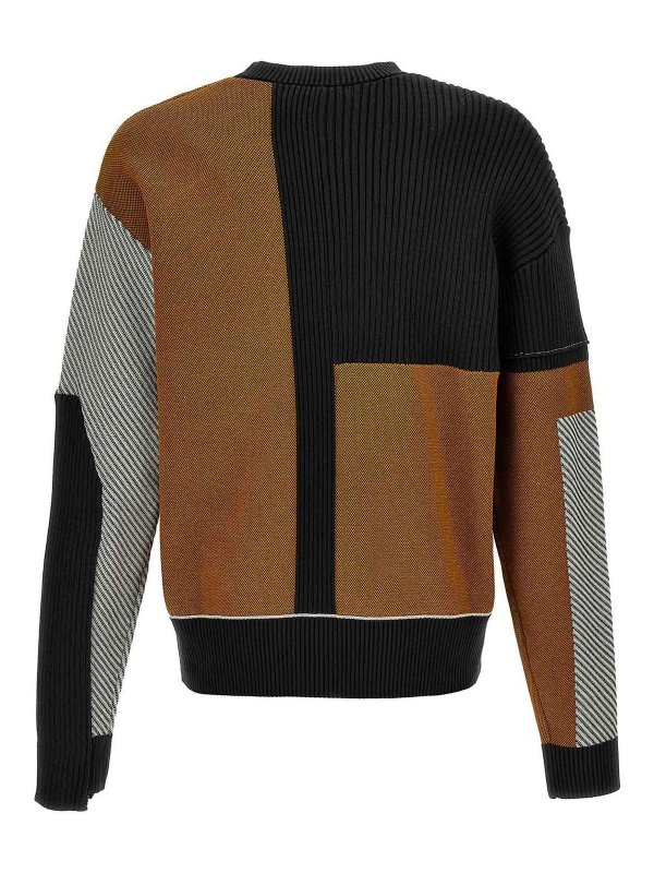 A-COLD-WALL*: crew necks online - Geometric Sweater