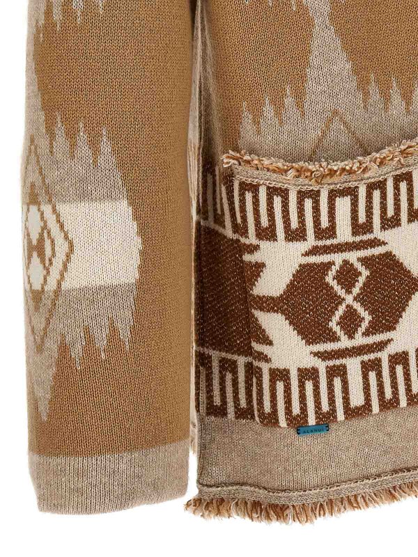 カーディガン - ベージュ shop online: ALANUI