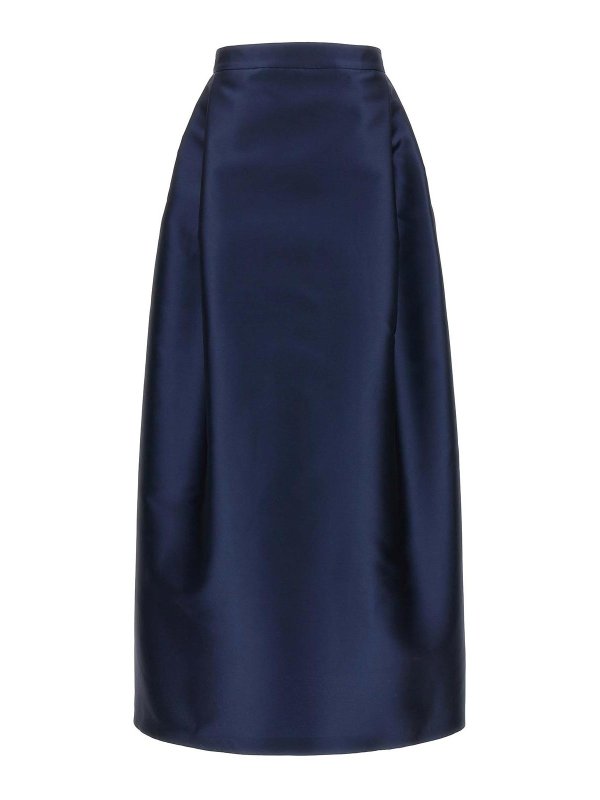 ALBERTA FERRETTI: Knielange und Midi Röcke - Midirock - Blau