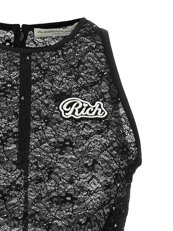 The Best Shops ALESSANDRA RICH: Tops und Tank Tops - Top - Schwarz