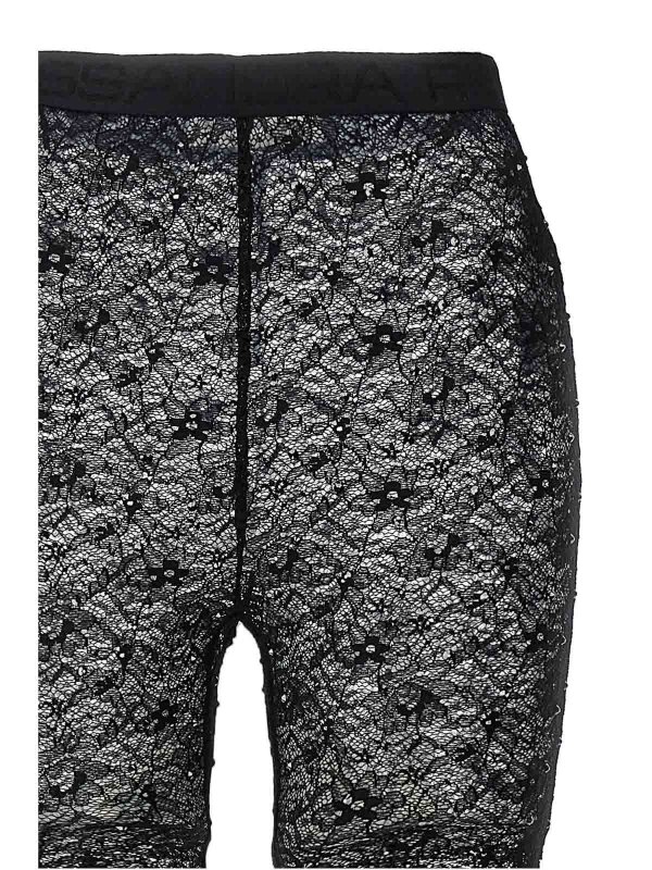 The Best Shops ALESSANDRA RICH: レギンス - レギンス - 黒