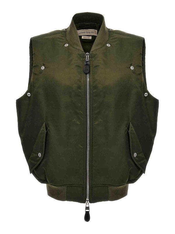 ALEXANDER MCQUEEN: Bomberjacken online - Bomberjacke - Grün