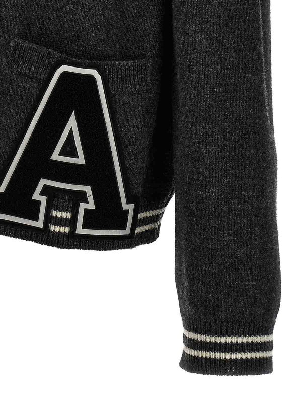 Wool Cardigan Patch Appliqu Button shop online: AMBUSH