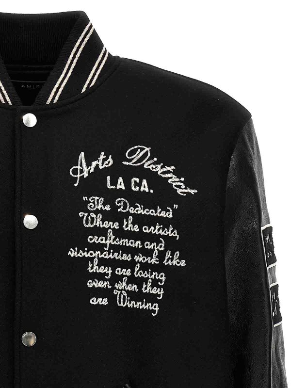 The Best Shops AMIRI: ボンバージャケット - ボンバージャケット - 黒