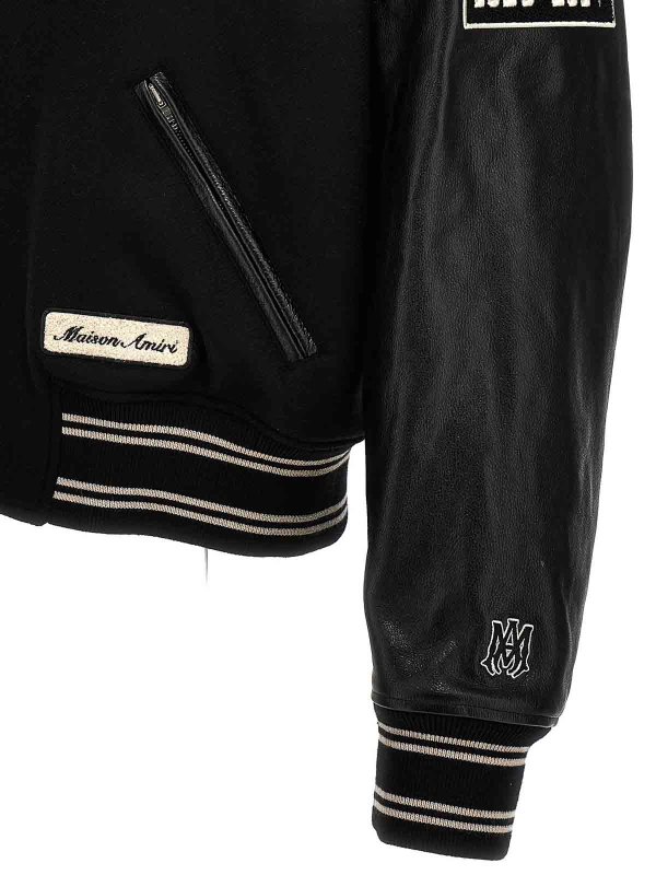 ボンバージャケット - 黒 shop online: AMIRI