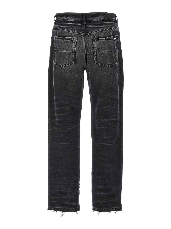 AMIRI: Jeans à jambe droite online - Jean Droit - Noir