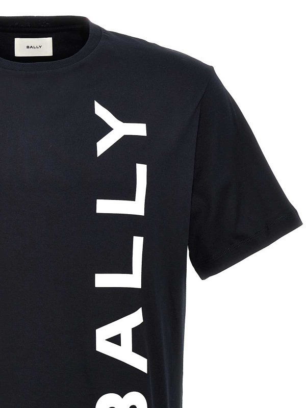 The Best Shops BALLY: t-shirts - Logo Print T-Shirt