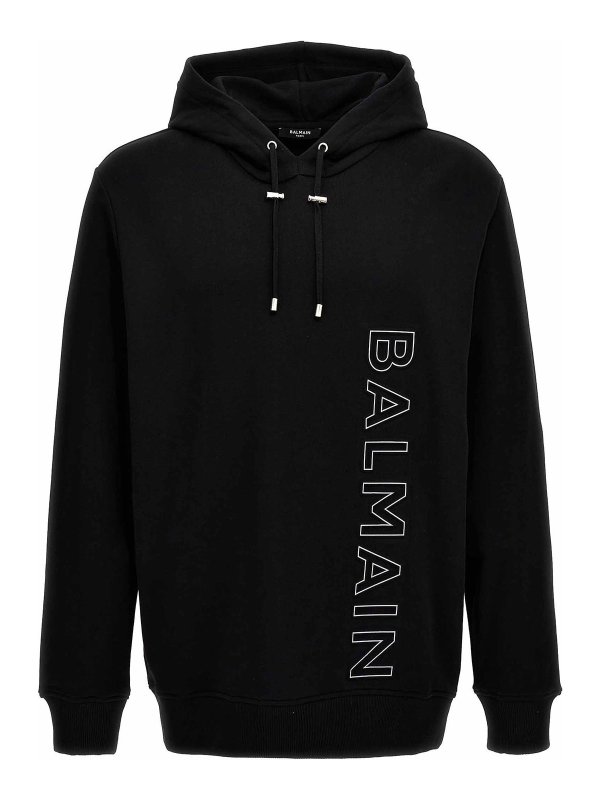 Reflective logo hoodie online