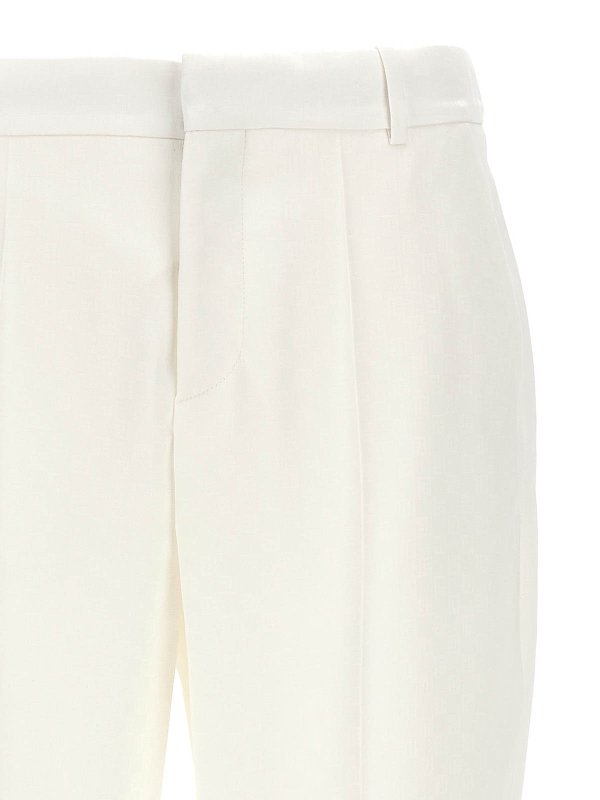 The Best Shops Balmain: Casual Hosen - Shorts - Weiß