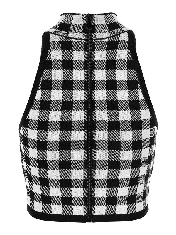 Balmain: Tops und Tank Tops online - Top - Weiß