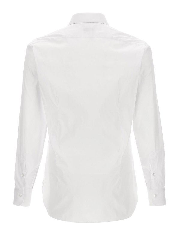 BARBA: shirts online - Stretch Poplin Shirt